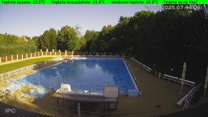 Koupaliště Osíčko - Hlavní bazen - 25.6.2025 v 07:45