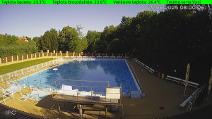 Koupaliště Osíčko - Hlavní bazen - 25.6.2025 v 08:00