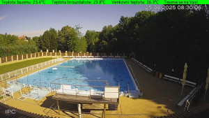 Koupaliště Osíčko - Hlavní bazen - 25.6.2025 v 08:30