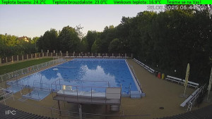 Koupaliště Osíčko - Hlavní bazen - 26.6.2025 v 05:45