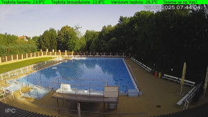 Koupaliště Osíčko - Hlavní bazen - 26.6.2025 v 07:45