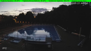 Koupaliště Osíčko - Hlavní bazen - 28.6.2025 v 21:45