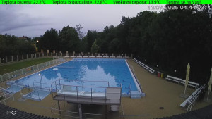 Koupaliště Osíčko - Hlavní bazen - 12.7.2025 v 04:45