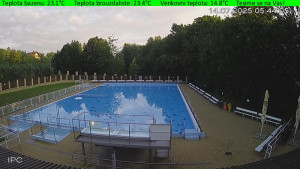 Koupaliště Osíčko - Hlavní bazen - 14.7.2025 v 05:45