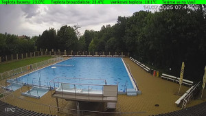 Koupaliště Osíčko - Hlavní bazen - 14.7.2025 v 07:45