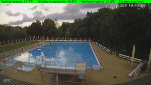 Koupaliště Osíčko - Hlavní bazen - 14.7.2025 v 19:45