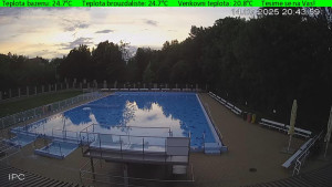 Koupaliště Osíčko - Hlavní bazen - 14.7.2025 v 20:45