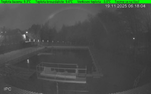 Koupaliště Osíčko - Hlavní bazen - 19.11.2025 v 06:30
