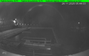 Koupaliště Osíčko - Hlavní bazen - 26.11.2025 v 05:45