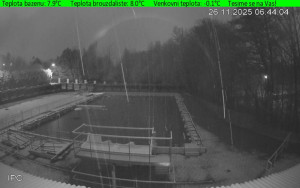 Koupaliště Osíčko - Hlavní bazen - 26.11.2025 v 06:45