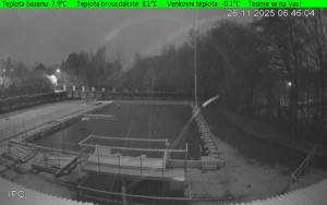 Koupaliště Osíčko - Hlavní bazen - 26.11.2025 v 07:00