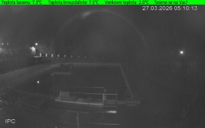 Koupaliště Osíčko - Hlavní bazen - 27.3.2026 v 04:15