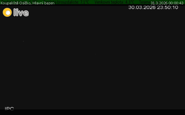 Koupaliště Osíčko - Hlavní bazen - 31.3.2026 v 00:00