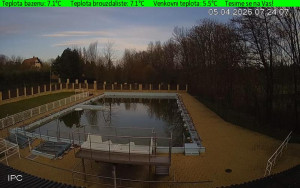 Koupaliště Osíčko - Hlavní bazen - 5.4.2026 v 07:30