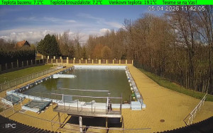 Koupaliště Osíčko - Hlavní bazen - 5.4.2026 v 11:45