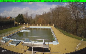 Koupaliště Osíčko - Hlavní bazen - 5.4.2026 v 12:15