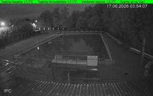 Koupaliště Osíčko - Hlavní bazen - 17.6.2026 v 04:30 Koupaliště Osíčko - Hlavní bazen - 17.6.2026 v 04:30