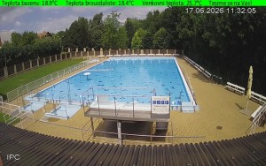 Koupaliště Osíčko - Hlavní bazen - 17.6.2026 v 11:45 Koupaliště Osíčko - Hlavní bazen - 17.6.2026 v 11:45
