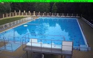 Koupaliště Osíčko - Hlavní bazen - 26.7.2026 v 07:45