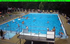 Koupaliště Osíčko - Hlavní bazen - 31.7.2026 v 11:45 Koupaliště Osíčko - Hlavní bazen - 31.7.2026 v 11:45