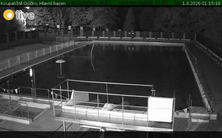 Osíčko Swimming Pool - Main pool - 1.8.2026 v 01:15