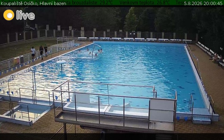 Koupaliště Osíčko - Hlavní bazen - 5.8.2026 v 20:00