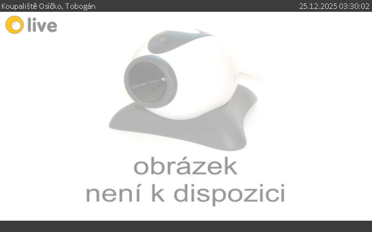 Koupaliště Osíčko - Tobogán - 25.12.2025 v 03:30