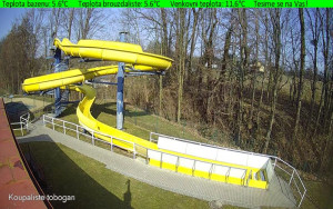 Koupaliště Osíčko - Tobogán - 3.3.2026 v 12:45