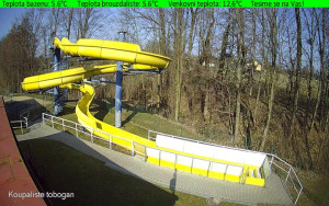 Koupaliště Osíčko - Tobogán - 3.3.2026 v 13:45