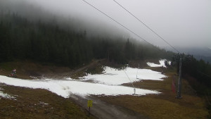 Skiareál Klínovec - Sjezdovka Jáchymovská, lanovka Prima Express - 9.12.2025 v 08:45 Skiareál Klínovec - Sjezdovka Jáchymovská, lanovka Prima Express - 9.12.2025 v 08:45