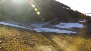 Skiareál Klínovec - Sjezdovka Jáchymovská, lanovka Prima Express - 16.12.2025 v 11:45