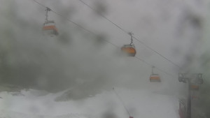 Skiareál Klínovec - Sjezdovka Jáchymovská, lanovka Prima Express - 16.3.2026 v 11:45