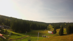 Skiareál Klínovec - Sjezdovka Pařezovka, lanovka CineStar Express - 15.8.2025 v 08:45