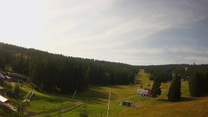Skiareál Klínovec - Sjezdovka Pařezovka, lanovka CineStar Express - 15.8.2025 v 09:45