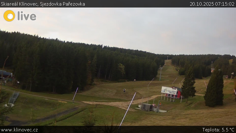 Skiareál Klínovec - Sjezdovka Pařezovka, lanovka CineStar Express - 20.10.2025 v 07:15 Skiareál Klínovec - Sjezdovka Pařezovka, lanovka CineStar Express - 20.10.2025 v 07:15