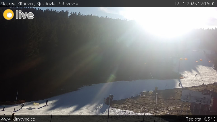 Skiareál Klínovec - Sjezdovka Pařezovka, lanovka CineStar Express - 12.12.2025 v 12:15