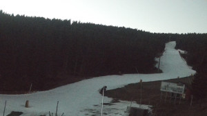 Skiareál Klínovec - Sjezdovka Pařezovka, lanovka CineStar Express - 21.12.2025 v 07:15