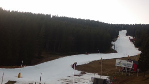 Skiareál Klínovec - Sjezdovka Pařezovka, lanovka CineStar Express - 21.12.2025 v 07:45