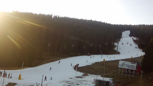 Skiareál Klínovec - Sjezdovka Pařezovka, lanovka CineStar Express - 21.12.2025 v 09:45