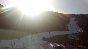 Skiareál Klínovec - Sjezdovka Pařezovka, lanovka CineStar Express - 21.12.2025 v 11:15