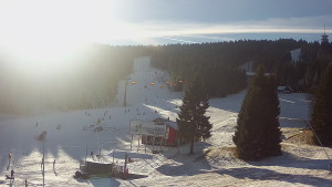 Skiareál Klínovec - Sjezdovka Pařezovka, lanovka CineStar Express - 27.12.2025 v 11:45