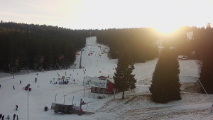Skiareál Klínovec - Sjezdovka Pařezovka, lanovka CineStar Express - 27.12.2025 v 13:45