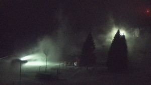 Skiareál Klínovec - Sjezdovka Pařezovka, lanovka CineStar Express - 31.12.2025 v 04:45