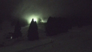 Skiareál Klínovec - Sjezdovka Pařezovka, lanovka CineStar Express - 9.2.2026 v 04:32