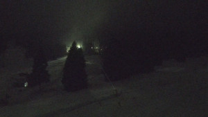 Skiareál Klínovec - Sjezdovka Pařezovka, lanovka CineStar Express - 9.2.2026 v 05:45