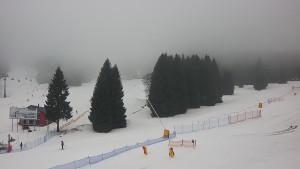 Skiareál Klínovec - Sjezdovka Pařezovka, lanovka CineStar Express - 9.2.2026 v 09:32