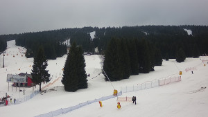 Skiareál Klínovec - Sjezdovka Pařezovka, lanovka CineStar Express - 9.2.2026 v 14:45