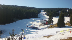 Skiareál Klínovec - Sjezdovka Pařezovka, lanovka CineStar Express - 2.3.2026 v 09:32