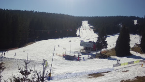 Skiareál Klínovec - Sjezdovka Pařezovka, lanovka CineStar Express - 2.3.2026 v 12:15