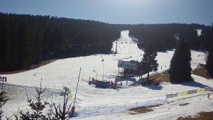 Skiareál Klínovec - Sjezdovka Pařezovka, lanovka CineStar Express - 2.3.2026 v 12:45